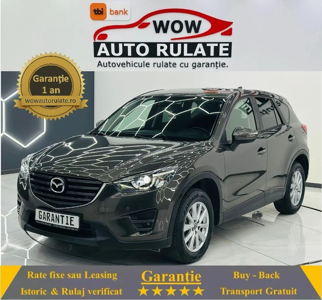 MAZDA CX-5 2016 2.2D E6 Garantie 12 Luni Rate Avans 0 Doar Cu Buletinul 2016 - WOW Auto Rulate