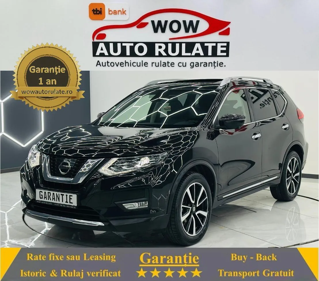 NISSAN X-TRAIL 2017 1.6i E6 Garantie 12 Luni Rate Avans 0 Doar Cu Buletinul 2017 - WOW Auto Rulate