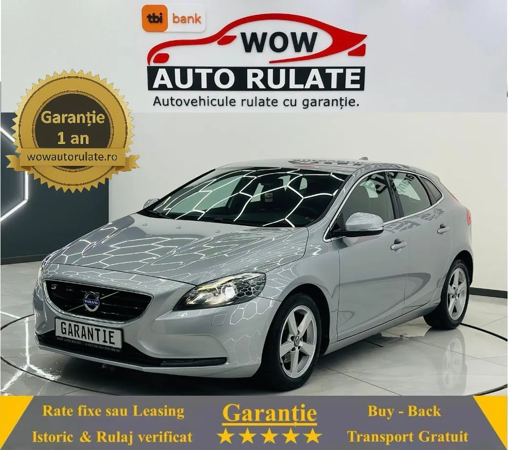 VOLVO V40 2015 1.6D E5 Garantie 12 Luni Rate Avans 0 Doar Cu Buletinul 2015 - WOW Auto Rulate