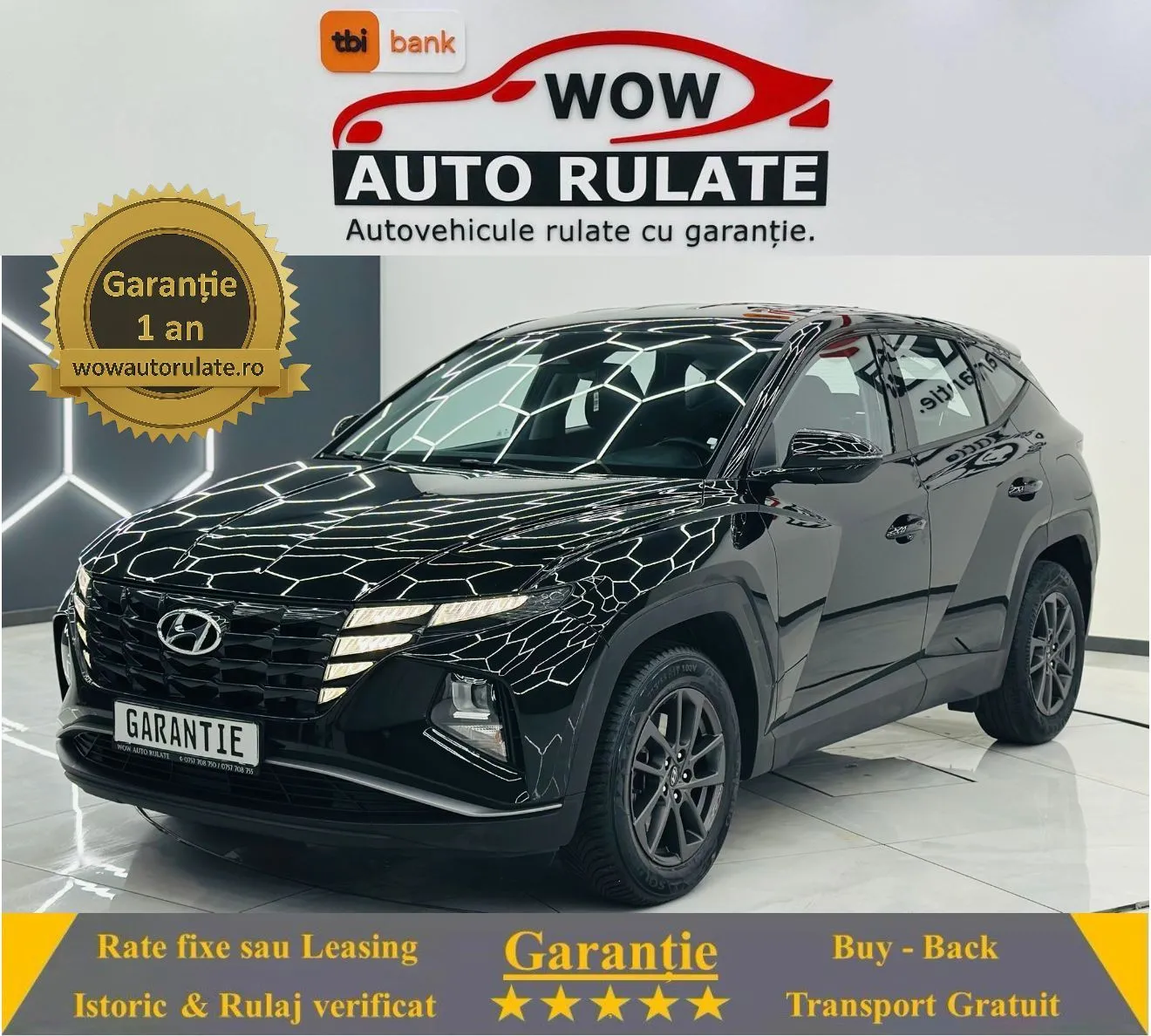 HYUNDAI TUCSON 2021 1.6D E6 Garantie 12 Luni Rate Avans 0 Doar Cu Buletinul 2021 - WOW Auto Rulate
