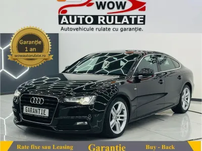 AUDI A5 2016 2.0D E6 S-LINE Garantie 12 Luni Rate Avans 0 Doar Cu Buletinul
