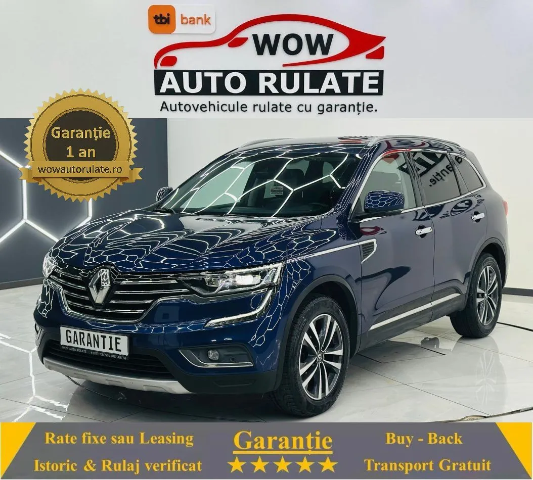RENAULT KOLEOS 2018 1.6D E6 Garantie 12 Luni Rate Avans 0 Doar Cu Buletinul 2018 - WOW Auto Rulate