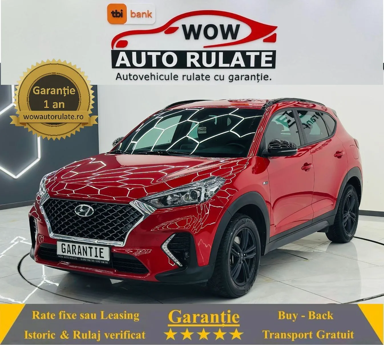 HYUNDAI TUCSON 2020 1.6D E6 Garantie 12 Luni Rate Avans 0 Doar Cu Buletinul 2020 - WOW Auto Rulate