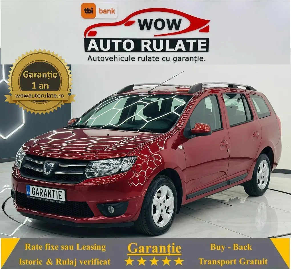 DACIA LOGAN 2015 1.5D E5 Garantie 12 Luni Rate Avans 0 Doar Cu Buletinul 2015 - WOW Auto Rulate
