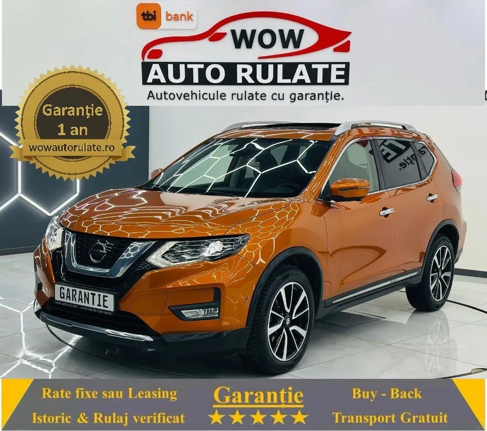 NISSAN X-TRAIL 2017 2.0D E6 4x4 Garantie 12 Luni Rate Avans 0 Doar Cu Buletinul 2017 - WOW Auto Rulate