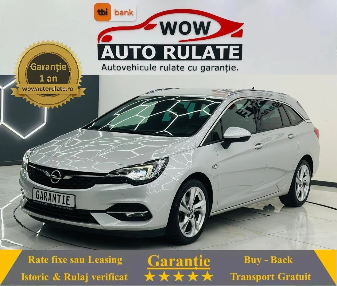 OPEL ASTRA 2020 1.5D E6 Garantie 12 Luni Rate Avans 0 Doar Cu Buletinul 2020 - WOW Auto Rulate