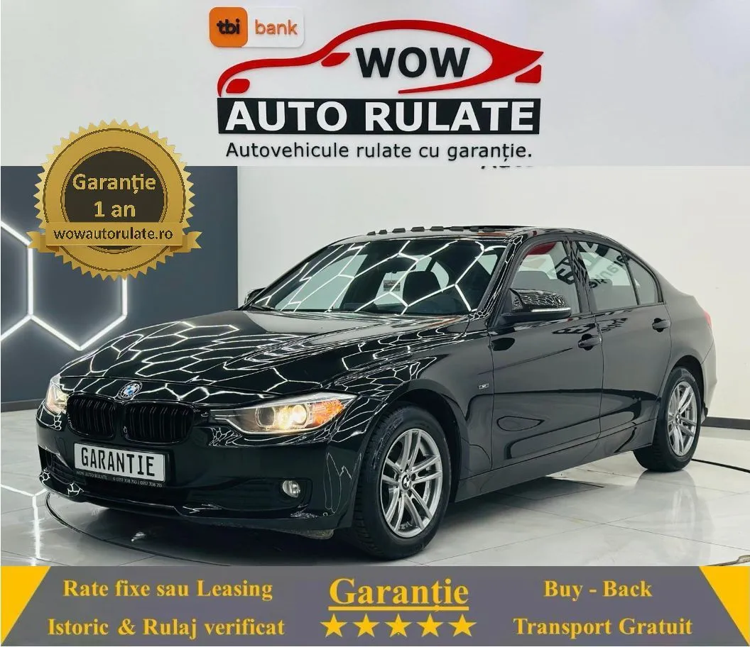 BMW Seria-3 2013 2.0D E5 Garantie 12 Luni Rate Avans 0 Doar Cu Buletinul 2013 - WOW Auto Rulate