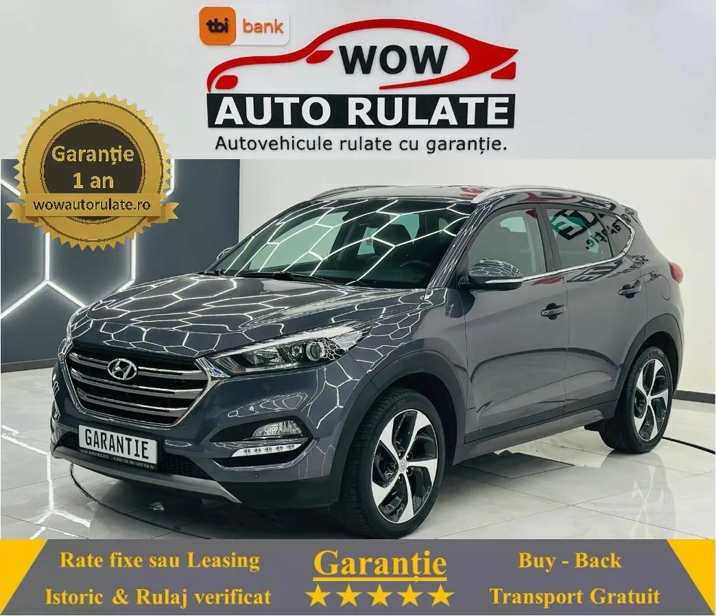 HYUNDAI TUCSON 2016 1.7D E6 Garantie 12 Luni Rate Avans 0 Doar Cu Buletinul 2016 - WOW Auto Rulate