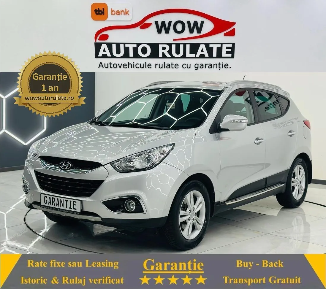 HYUNDAI IX35 2011 1.7D E5 Garantie 12  Luni Rate Avans 0 Doar Cu Buletinul 2011 - WOW Auto Rulate