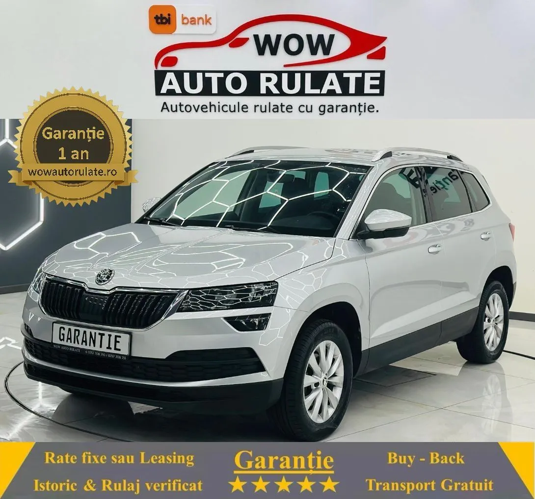 SKODA KAROQ 2020 1.6D E6 Garantie 12 Luni Rate Avans 0 Doar Cu Buletinul 2020 - WOW Auto Rulate