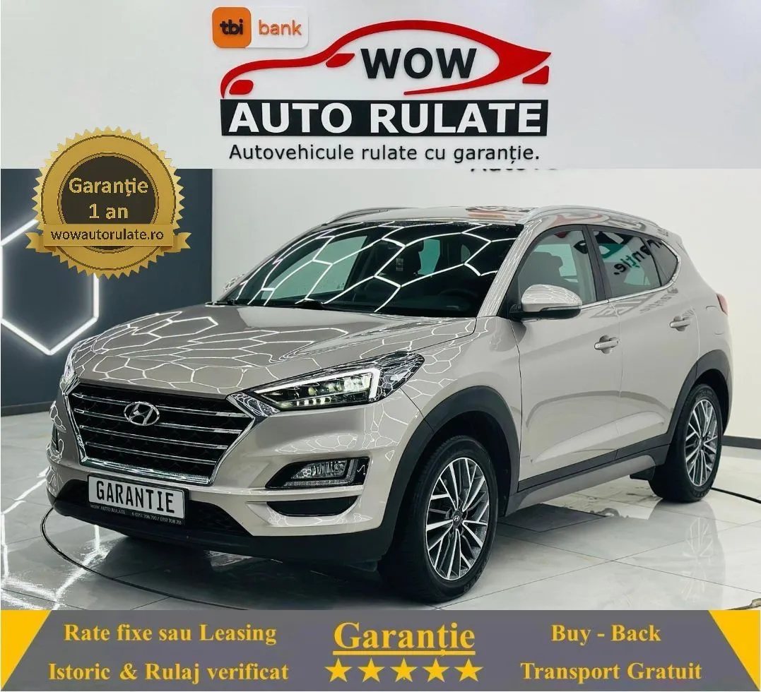 HYUNDAI TUCSON 2019 1.6i E6 Garantie 12 Luni Rate Avans 0 Doar Cu Buletinul 2019 - WOW Auto Rulate