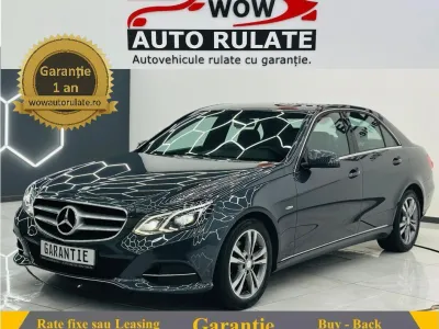MERCEDESBENZ E 2016 2.2D E6 Garantie 12 Luni Rate Avans 0 Doar Cu Buletinul