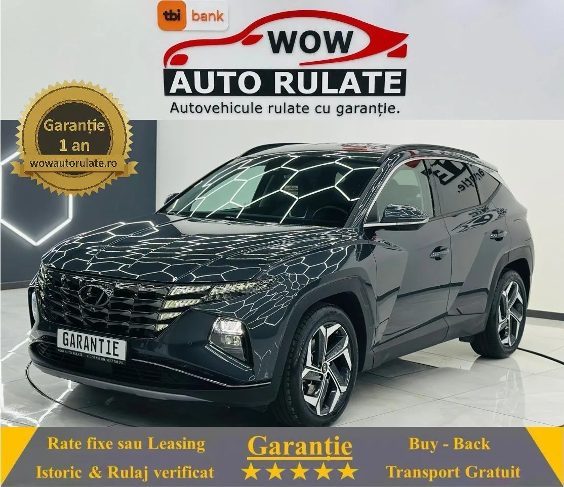HYUNDAI TUCSON 2021 1.6D E6 48V MHVE Garantie 12 Luni Rate Avans 0 Doar Cu Buletinul 2021 - WOW Auto Rulate