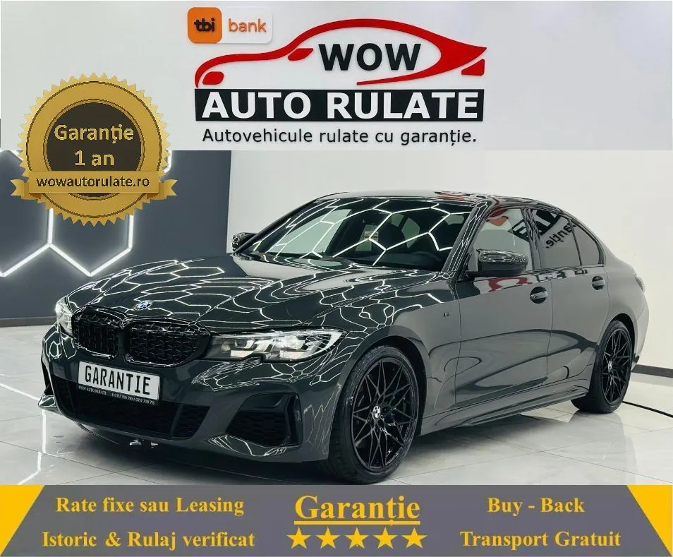 BMW Seria-3 2019 2.0D E6 Garantie 12 Luni Rate Avans 0 Doar Cu Buletinul 2019 - WOW Auto Rulate
