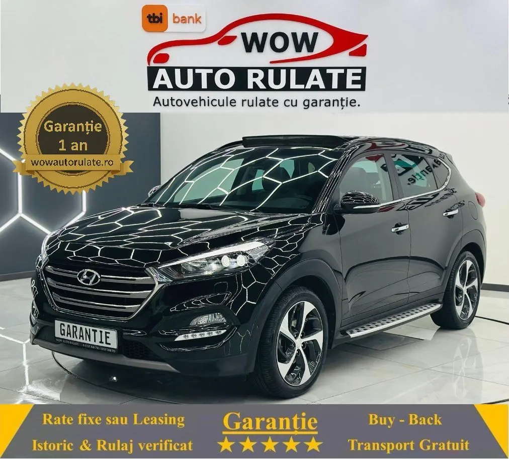HYUNDAI TUCSON 2017 1.7D E6 Garantie 12 Luni Rate Avans 0 Doar Cu Buletinul 2017 - WOW Auto Rulate