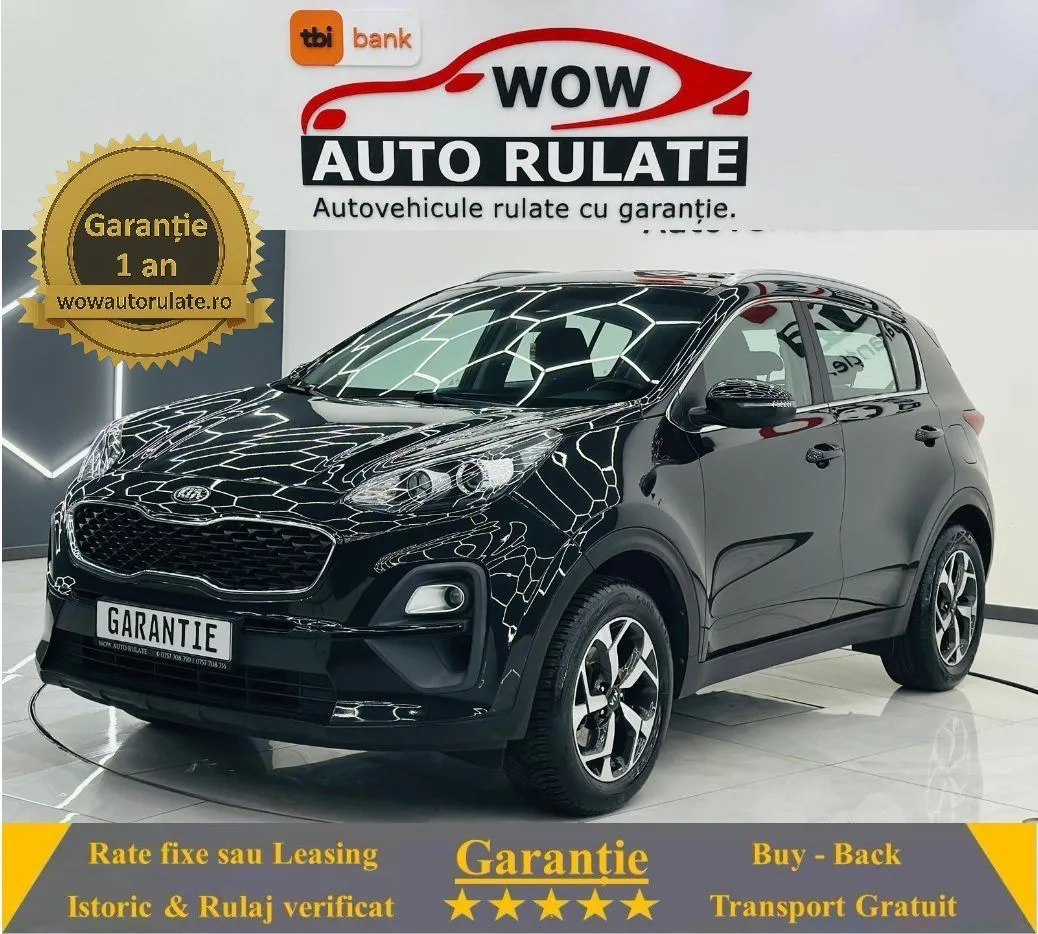 KIA SPORTAGE 2021 1.6i E6 Garantie 12 Luni Rate Avans 0 Doar Cu Buletinul 2021 - WOW Auto Rulate
