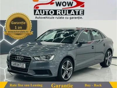 AUDI A3-limuzina 2016 1.6D E6 Garantie 12 Luni Rate Avans 0 Doar Cu Buletinul