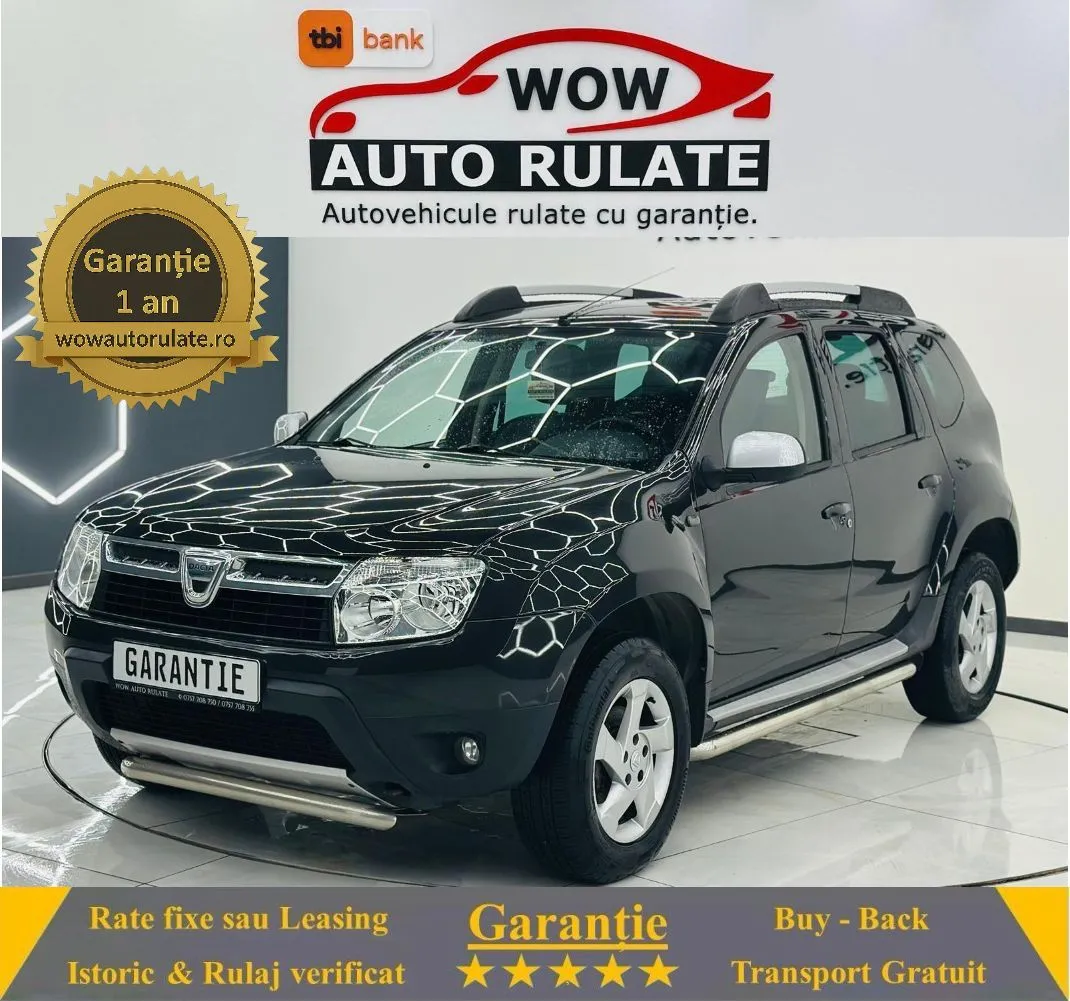 DACIA DUSTER 2012 1.5D E5 Garantie 12 Luni Rate Avans 0 Doar Cu Buletinul 2012 - WOW Auto Rulate