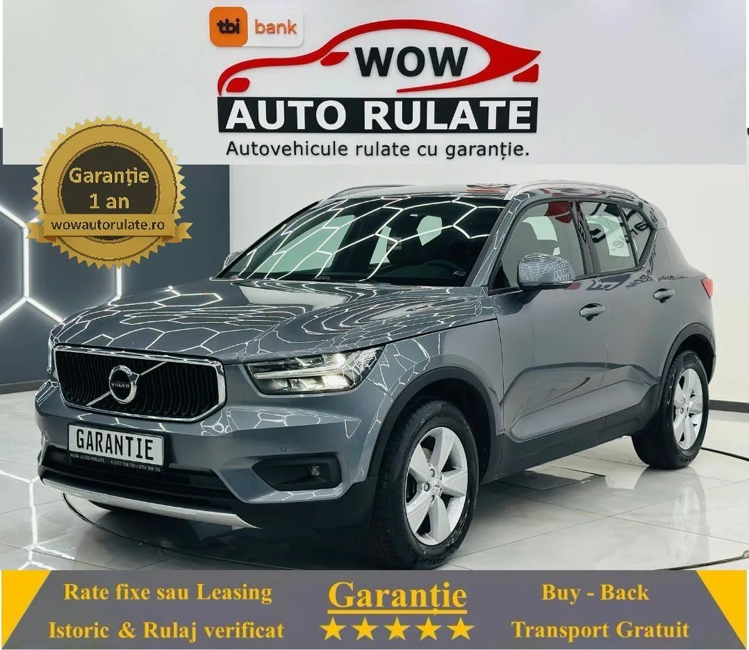 VOLVO Xc-40 2019 1.5i E6 Garantie 12 Luni Rate Avans 0 Doar Cu Buletinul 2019 - WOW Auto Rulate