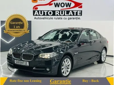 BMW Seria 5 2014 2.0D E6 Garantie 12 Luni Rate Avans 0 Doar Cu Buletinul