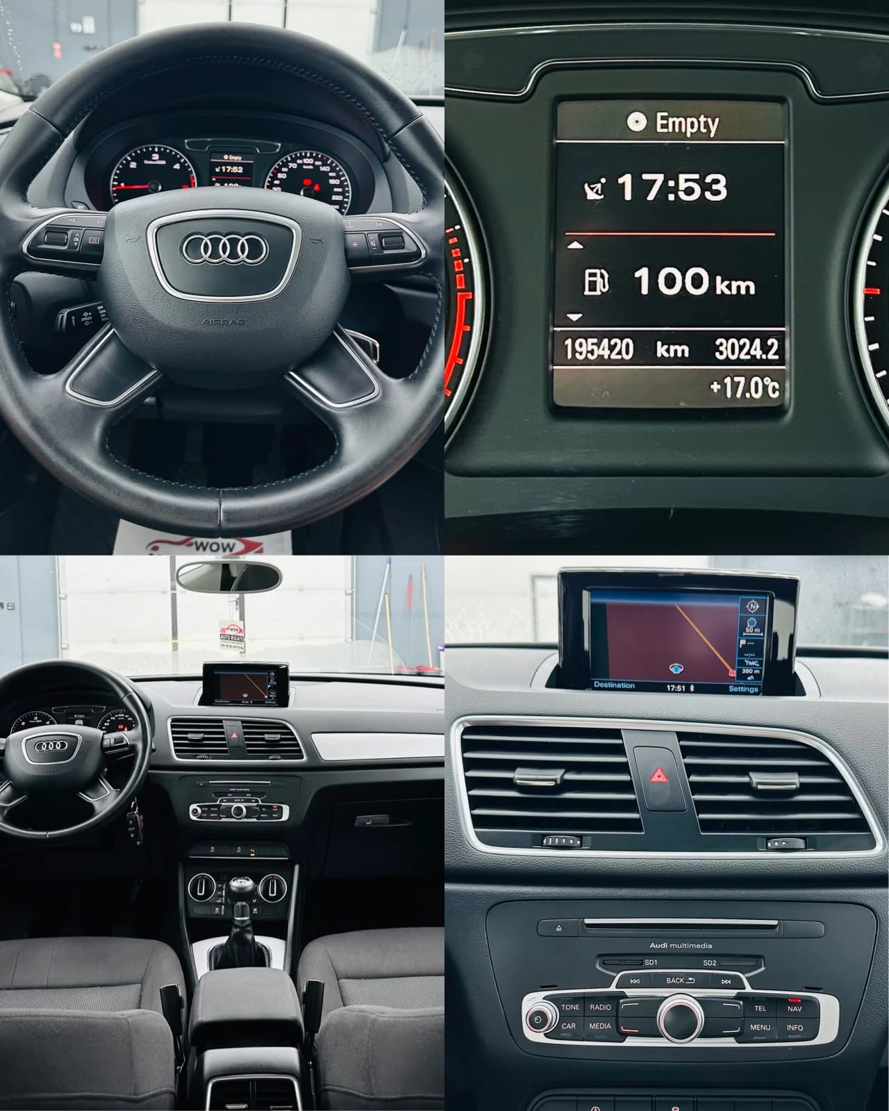 AUDI Q3 2015 2.0D E6 Garantie 12 Luni Rate Avans 0 Doar Cu Buletinul