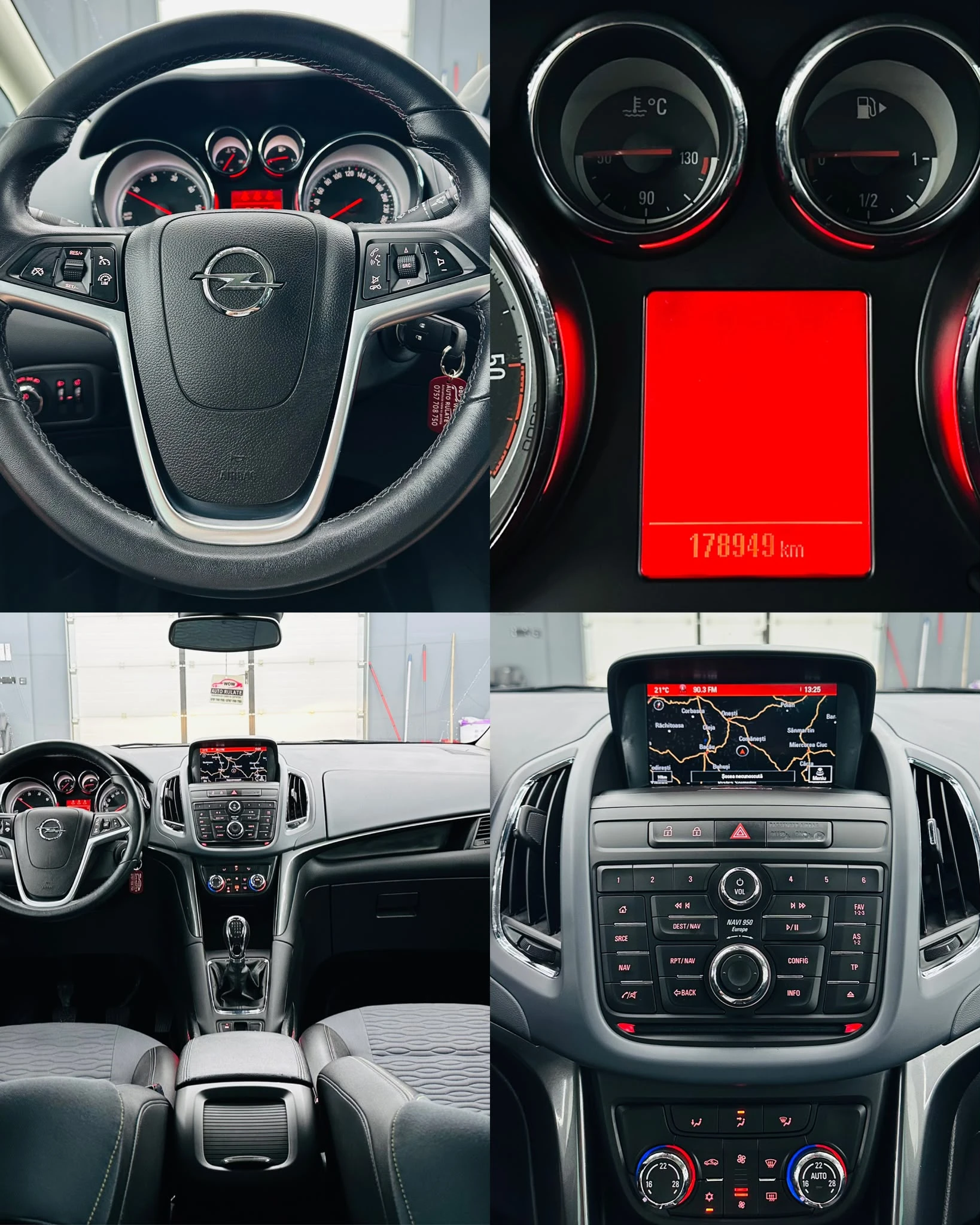 OPEL ZAFIRA 2014 1.6D E6 Garantie 12 Luni Rate Avans 0 Doar Cu Buletinul