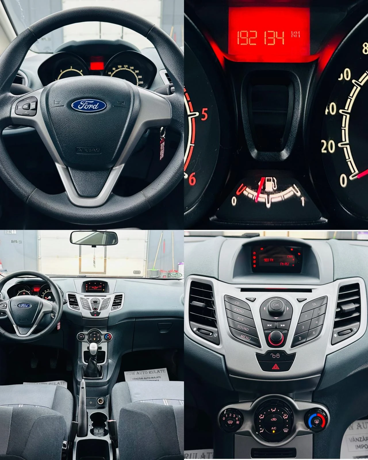 FORD FIESTA 2009 1.6D E4 Garantie 12 Luni Rate Avans 0 Doar Cu Buletinul