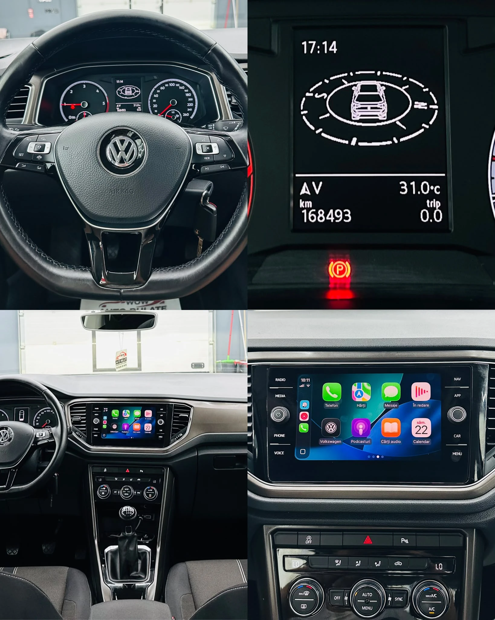 VOLKSWAGEN T-ROC 2020 1.6D E6 Garantie 12 Luni Rate Avans 0 Doar Cu Buletinul