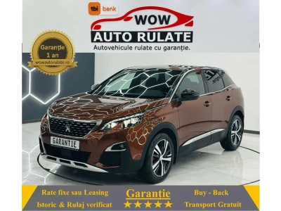 PEUGEOT 3008 2017 2.0D E6 Garantie 12 Luni Rate Avans 0 Doar Cu Buletinul