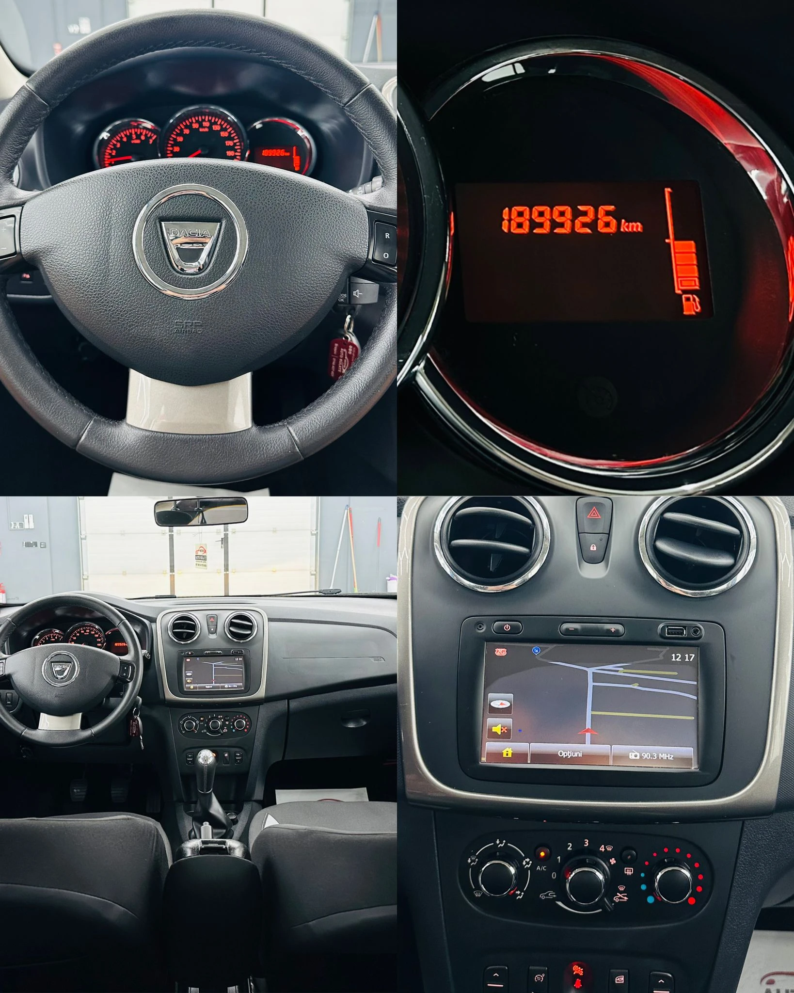 DACIA SANDERO 2015 0.9i E6 Garantie 12 Luni Rate Avans 0 Doar Cu Buletinul