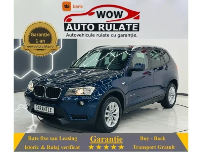 BMW X3 2012 2.0D E5 Garantie 12 Luni Rate Avans 0 Doar Cu Buletinul