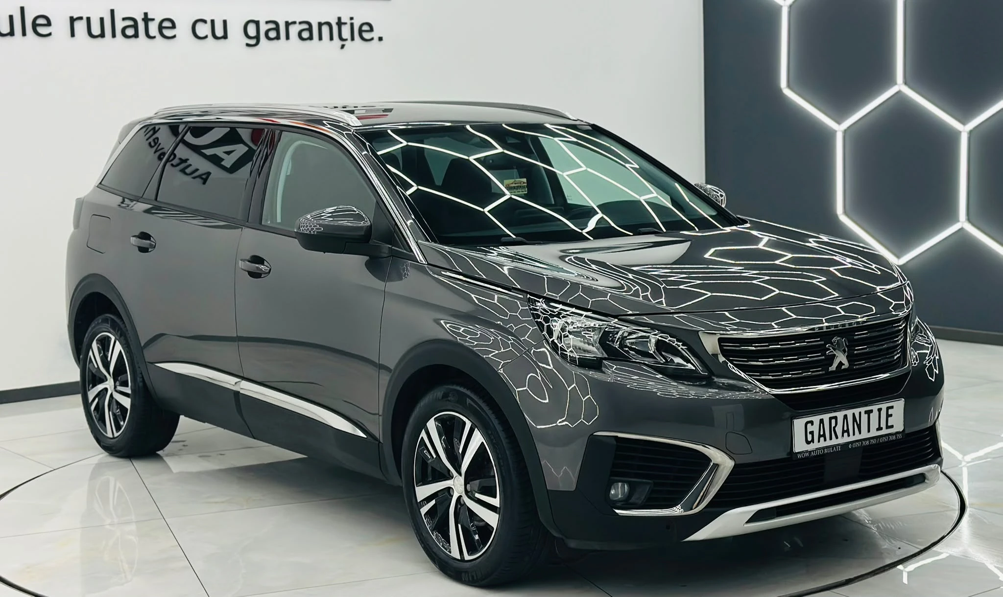 PEUGEOT 5008 2018 1.2i E6 Garantie 12 Luni Rate Avans 0 Doar Cu Buletinul