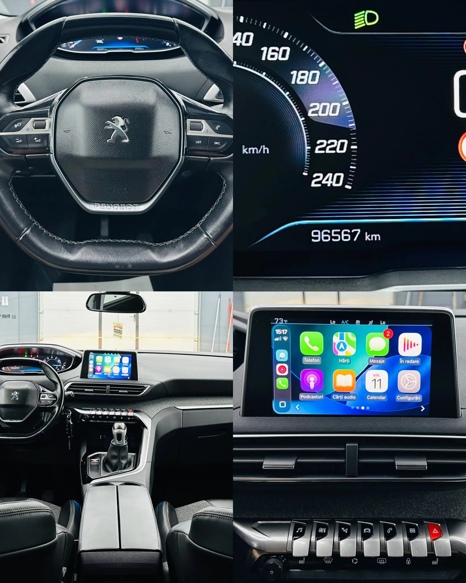 PEUGEOT 5008 2018 1.2i E6 Garantie 12 Luni Rate Avans 0 Doar Cu Buletinul