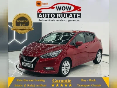 NISSAN MICRA 2020 1.0i E6 Garantie 12 Luni Rate Avans 0 Doar Cu Buletinul
