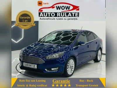 FORD FOCUS 2018 1.0i E6 Garantie 12 Luni Rate Avans 0 Doar Cu Buletinul