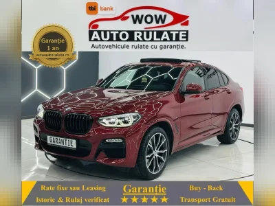 BMW X4 2019 2.0D E6 4X4 Garantie 12 Luni Rate Avans 0 Doar Cu Buletinul BMW X4 2019 2.0D E6 4X4 Garantie 12 Luni Rate Avans 0 Doar Cu Buletinul
