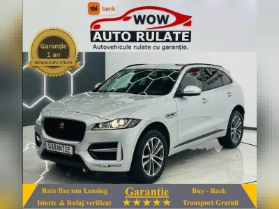JAGUAR F-PACE 2017 2.0D E6 4X4 Garantie 12 Luni Rate Avans 0 Doar Cu Buletinul